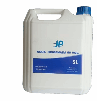 AGUA OXIGENADA 90 VOL. 5 LTS.