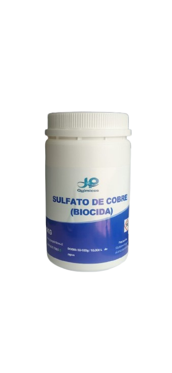 SULFATO DE COBRE 1 KG.